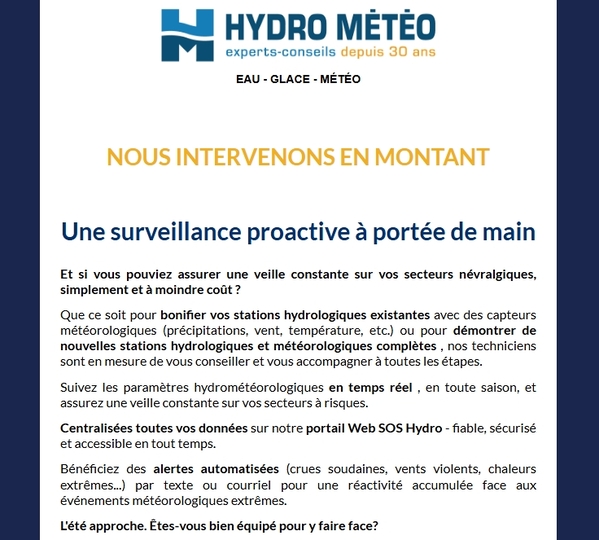 Infolettre - Édition technologies de pointe